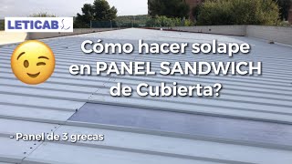 Cómo hacer JUNTA #PANEL SANDWICH 3 GRECAS❓