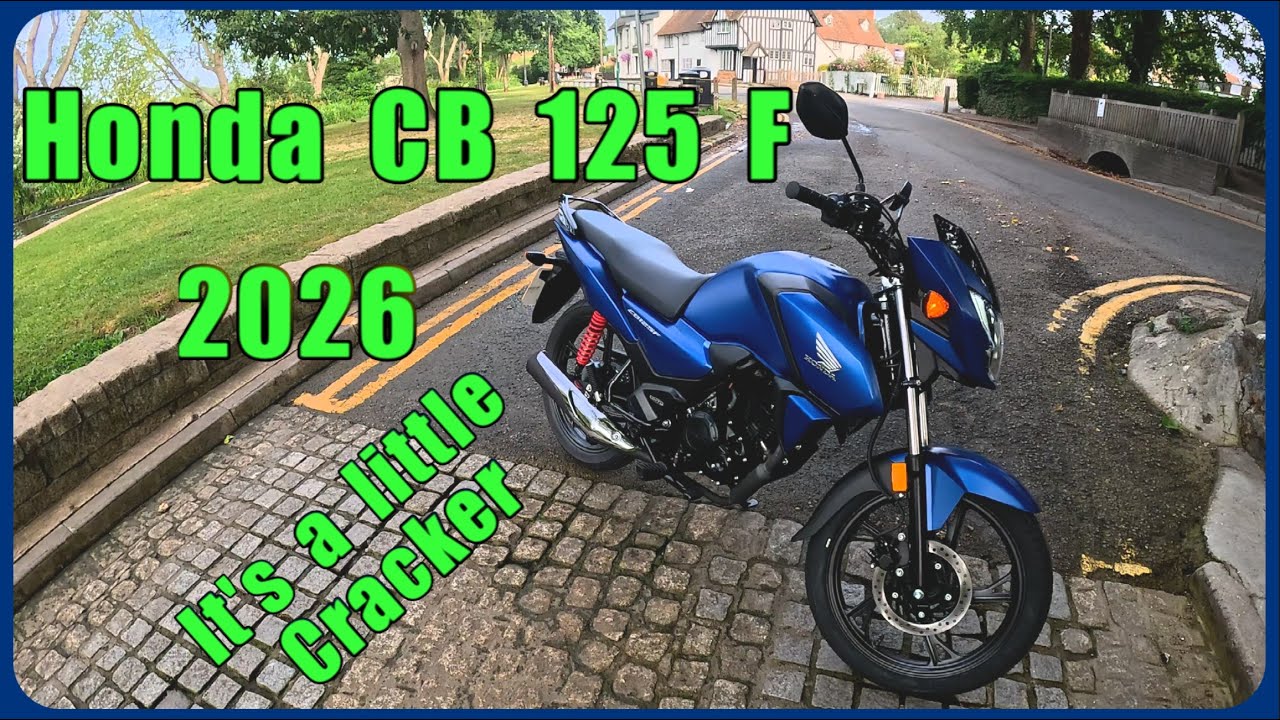 New CB125 F 2026 It's a Cracker