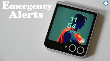 How To Turn Off Emergency Alerts On Samsung Galaxy Z Flip 6