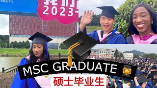 I AM FINALLY DONE WITH MY MASTERS IN CHINA 🇨🇳 | GRADUATION CEREMONY👩‍🎓
