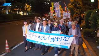 2018.06.05「オスプレイ飛ばすな! 6・5 首都圏行動」: 銀座デモ (1)【14/22】