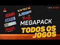 MEGAPACK JOGOS ATARI  2600, 5200, 7800, JAGUAR CD, LYNX, e ST