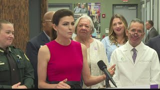 Floridas First Lady Casey DeSantis announced cancer resource for patients