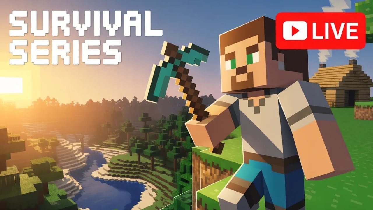 The Longest Minecraft Survival Series Starts TODAY! Live ⚔️💎 - YouTube