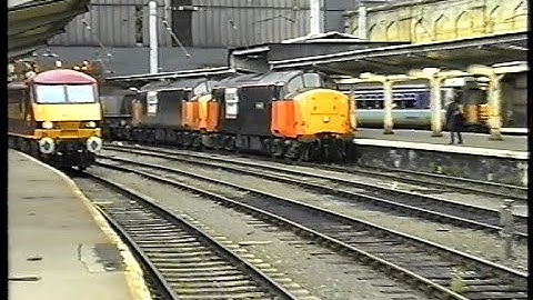 British Rail Carlisle 1997-InterCity, Parcels & Freight with Classes 31, 37, 60, 87, 90 & 325