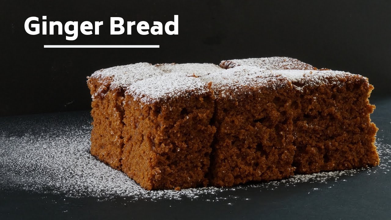 Gluten-Free Sticky Gingerbread Cake {no xanthan gum} - From The Larder