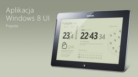 Speed Art - Weather app, Windows 8 Metro UI mobile application design