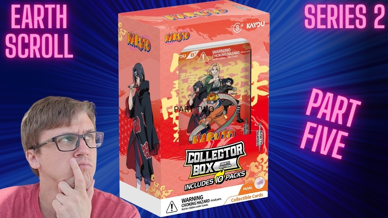 Naruto Kayou Earth Scroll Series 2 Collector Box Master Case