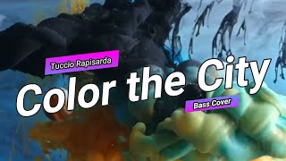 Video thumbnail of "Color the City (The Indigos) - (Citroen C3 Spot) - Bass cover con testo (with Lyrics)"