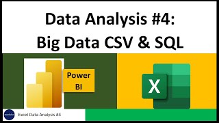 Excel Data Analysis Class 04: BIG Data Analysis with Power Pivot &amp; Power BI: Visuals &amp; DAX Formulas