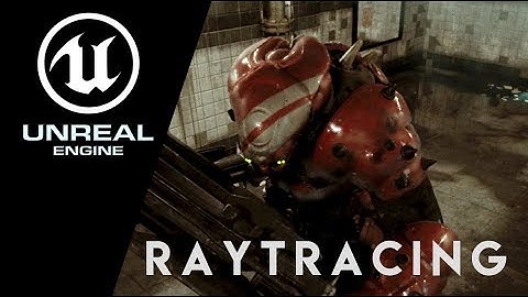 Raytracing UE4 v4.22 Matinee scene