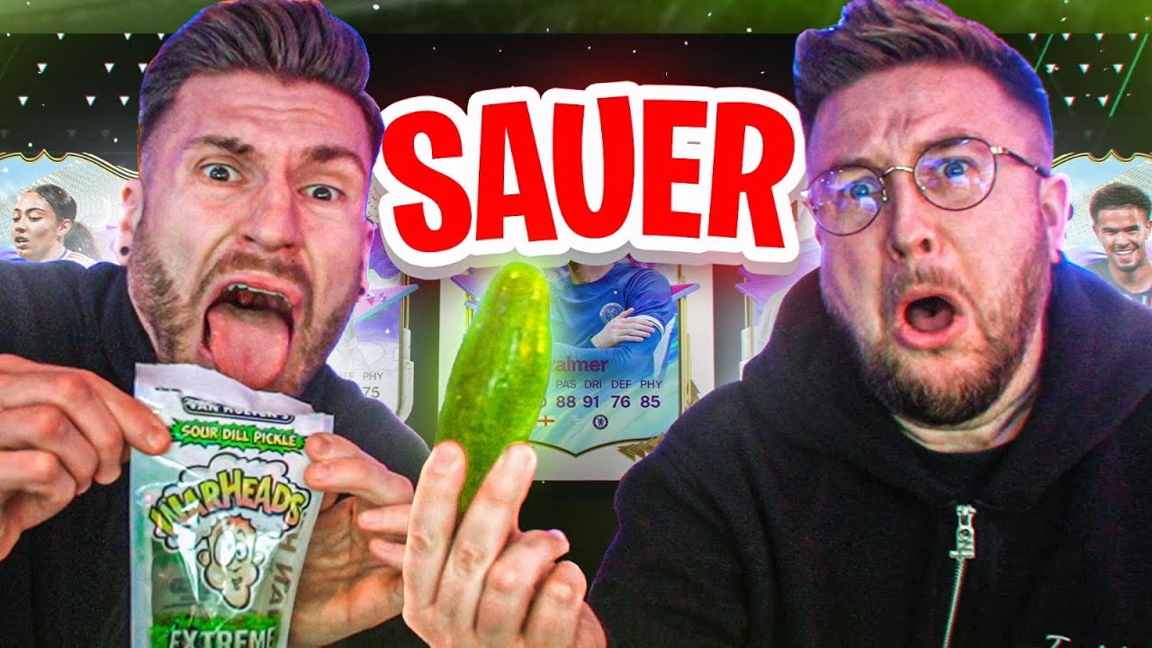 Wer muss SAUERSTE GURKE der WELT ESSEN 🤢🚑 Fut Draft Challenge 🔥EA FC 24
