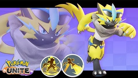 Zeraora Gameplay Pokemon Unite | Zeraora Best Build in Pokemon Unite | Pokemon Unite #Gaming