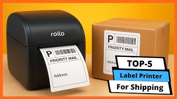 ✅ Top 5 Best Label Printer for Shipping 2025 | Fast Thermal Printing for Small Business & Home Use