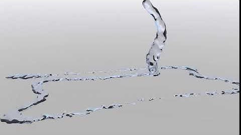 Lightwave 3D 2020 - VDB Liquid Test 02