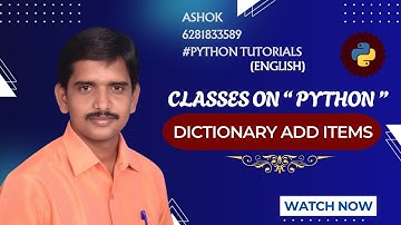How to Add Items to a Dictionary in Python | Python Dictionary Tutorial