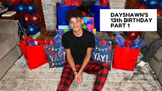 DAYSHAWN’S 13th BIRTHDAY **PART 1**