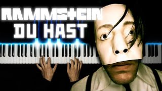 Video voorbeeld van "Rammstein - Du Hast | Piano cover"