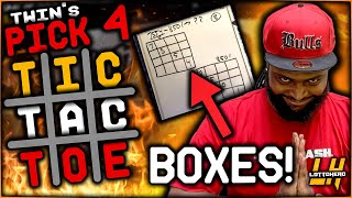 How to WIN Pick 4: TWIN's TIC TAC TOE BOXES!