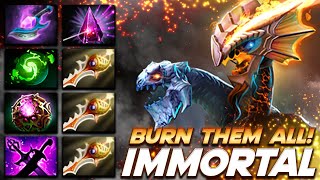 Jakiro Immortal Burn Them All Dragon - Dota 2 Pro Gameplay [Watch & Learn]