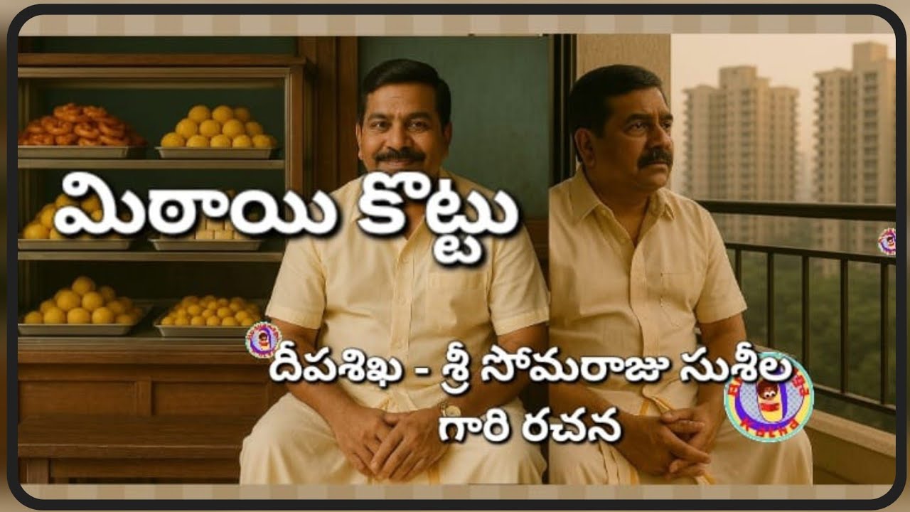 మిఠాయి కొట్టు||దీప శిఖ-శ్రీ సోమరాజు సుశీల గారి రచన||చక్కటి తెలుగు ఆడియో కథలు||అనగనగా ఓ కథ