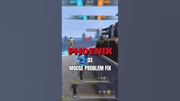 Phoenix OS Free Fire Mouse Stuck Problem Fix !! - #phoenixos