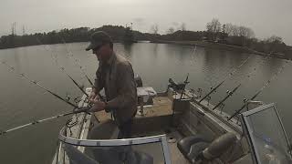 Lake Wylie 2 21 22 shallow water in Feb.