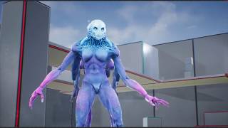 [UE4] Parkour-Mutant by ZzGERTzZ part 2 (Project Genom)