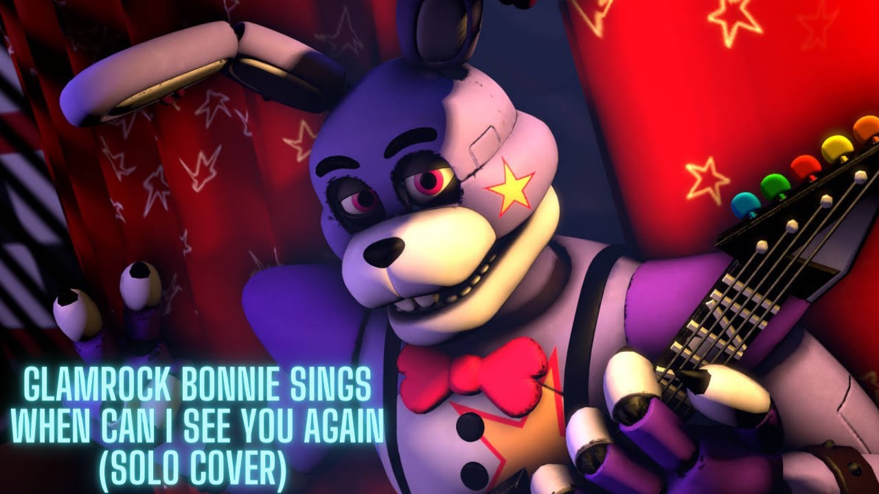 Would of loved to have seen him properly #fnaf #fnafsecuritybreach #fn, Glamrock  Bonnie