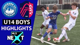 Sockers FC vs St Louis City | U14 MLS Next Highlights | Defensive Battle! [April 2025]