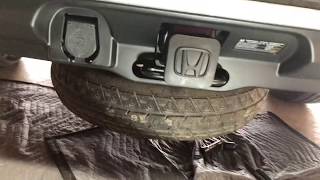 2019 Honda Pilot OEM trailer hitch install.