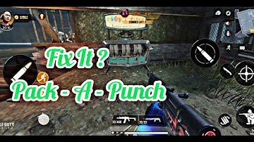 How to Increase Our Weapon Power ( Pack - A - Punch ) COD MOBILE ZOMBIES