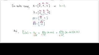 21 Polinomio De Interpolación De Newton. Diferencias Finitas