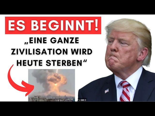 Trump kündigt Auslöschung von Millionen Menschen an - Erste Angriffe haben begonnen!