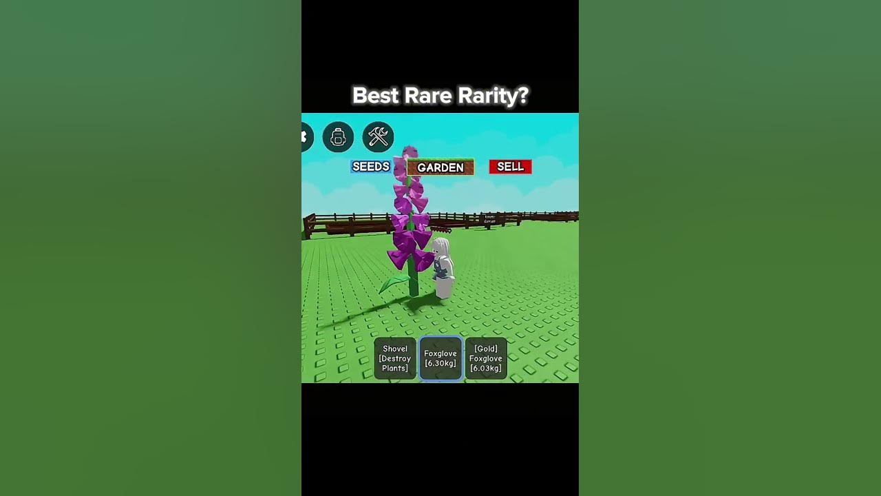 Foxglove flower Grow a Garden #growagarden #gag #roblox