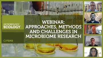 FEMS Microbiology Ecology Webinar on Approaches, Methods and Challenges in Microbiome Research