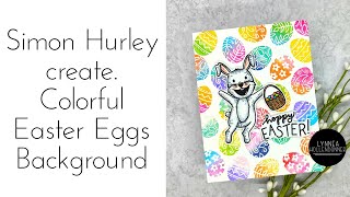 Simon Hurley create. | Multi Colored Easter Egg Background