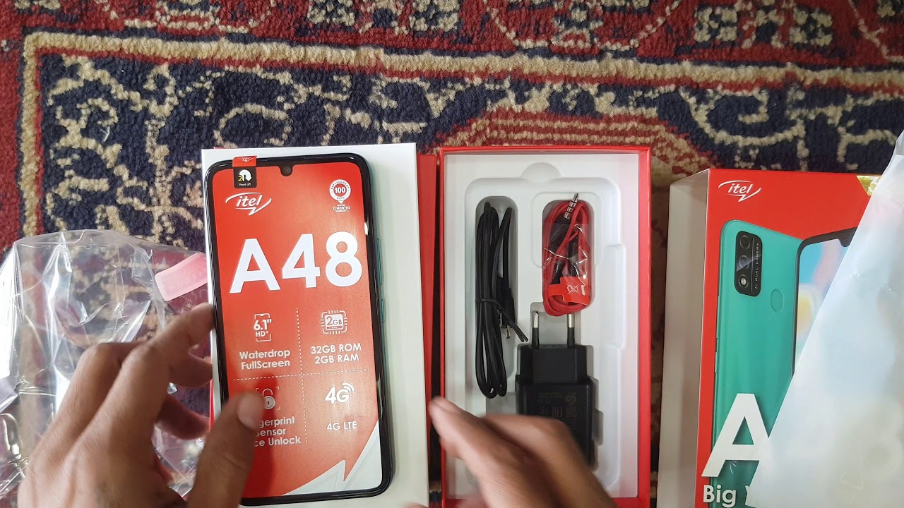 Itel A48 New Unboxing