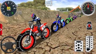 Motor Dirt Bikes driving Extreme Off-Road Multiplayer Game #2 - Offroad Outlaws Android ios Gameplay