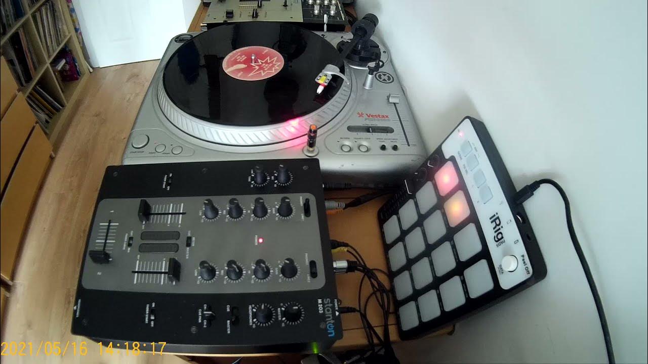 fingeraftryk Daisy Måske Stanton M203 mixer -scratch test-Dj Nawyku - YouTube