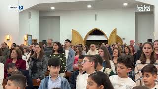 Easter Mass and Prayer at Maronite Annunciation (al-Bishara) Church in Tartous
