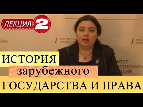 История государства и права зарубежных стран. Лекция 2. Древневосточное государство. Индия и Китай.