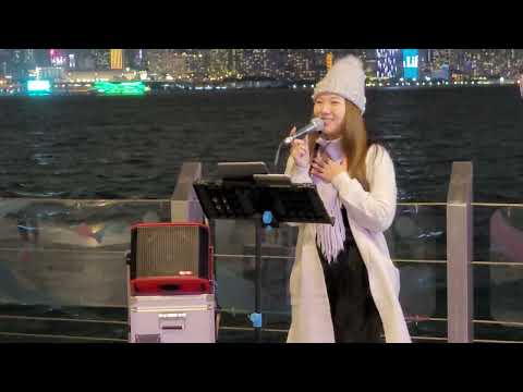 小小雪❄️🎤《誰願放手》@ 灣仔海濱2024.11.23