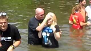 Haley's Baptism at Creation Festival 2012