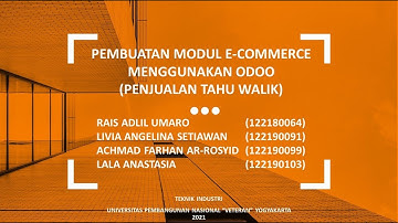 IMPLEMENTASI MODUL E-COMMERCE MENGGUNAKAN ODOO ERP