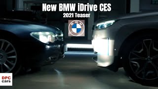 New BMW iDrive CES Digital 2021 Teaser