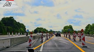 4K | What’s it like driving in Germany? | Driving on Autobahn | A52 | Deutschland | Germany