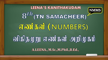 TN Samacheer 8th Maths Chapter 1 Numbers Exercise 1.1 Introduction of Numbers
