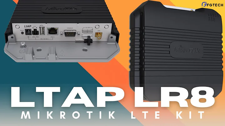 MikroTik LtAP LR8 UNBOXING | First Look | Powerful IoT Solutions with LoRa & LTE @fgtechstore