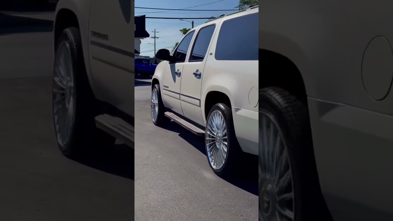 Unleash a new level of luxury on your Chevy Tahoe with Fittipaldi Wheels 370s.